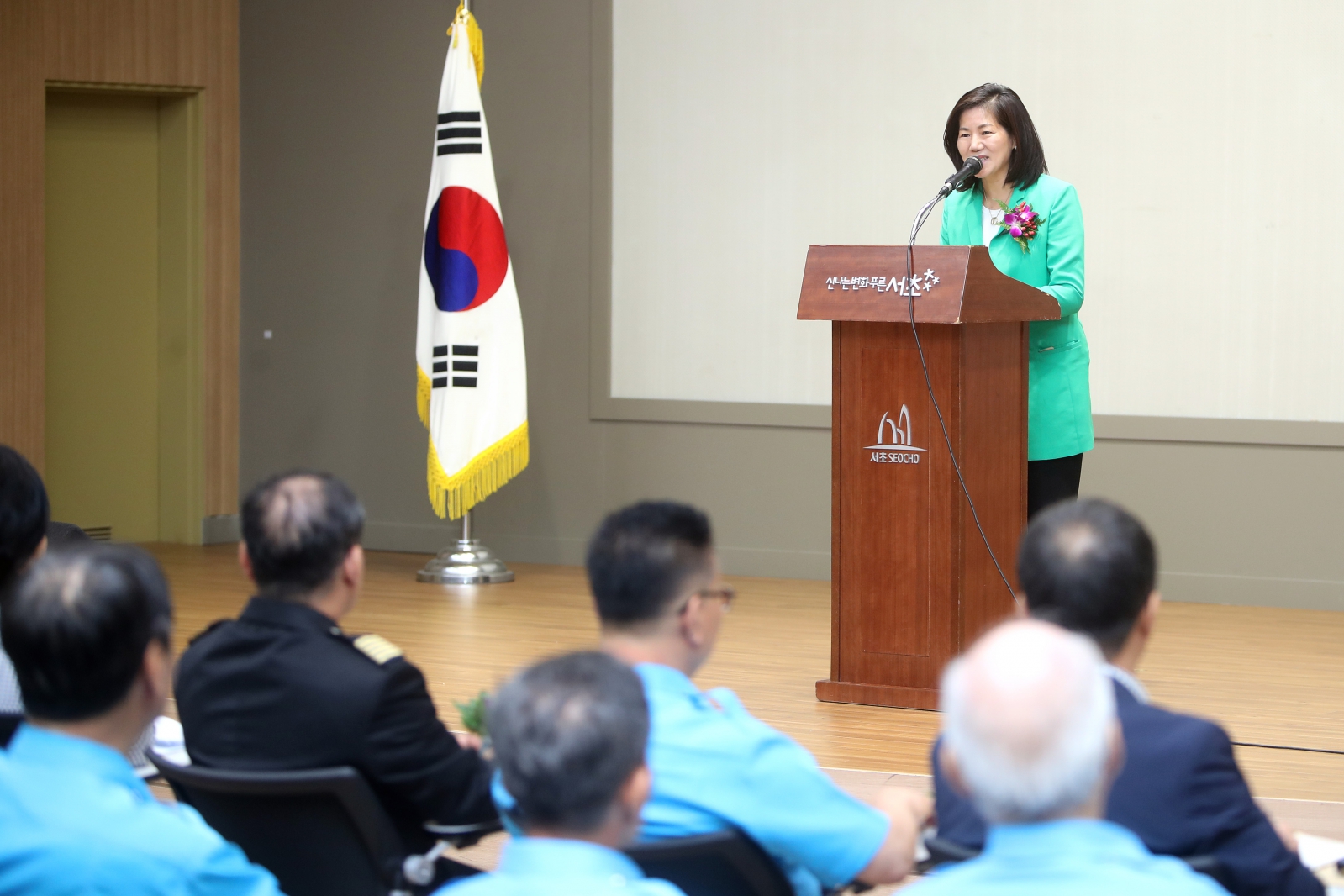 서초경찰서 모범운전자회 신임회장 취임식