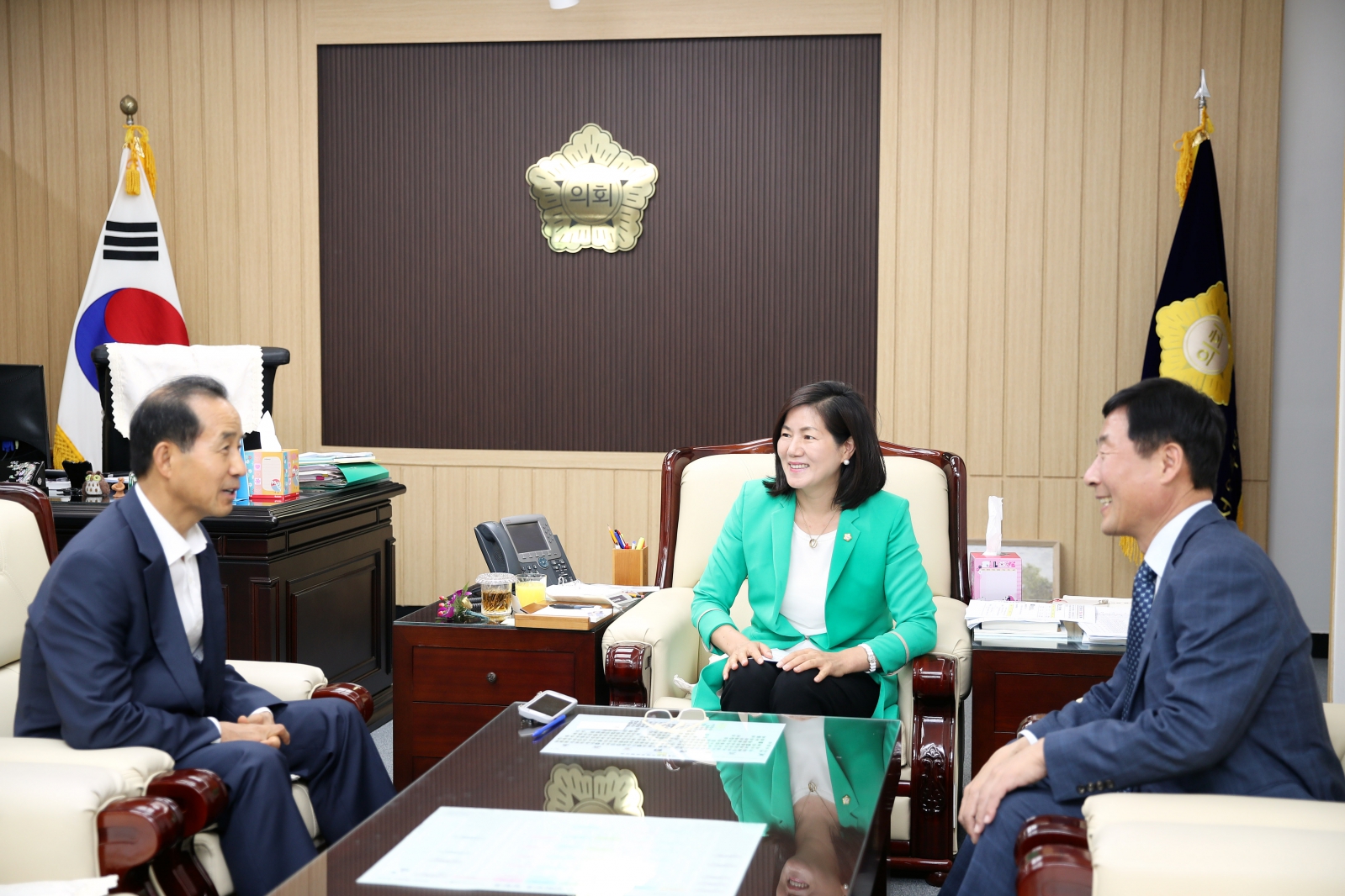 반포-서초 세무서장 예방