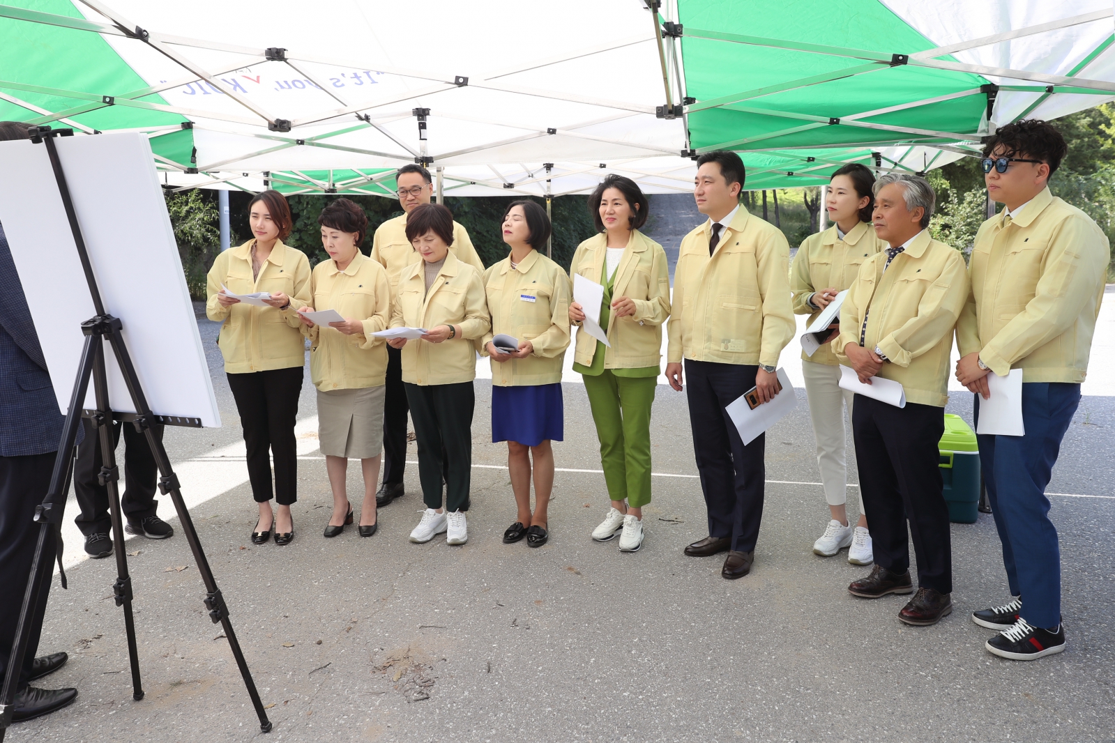 정보사 부지 현장방문