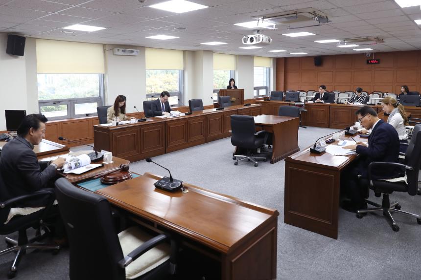 공무국외출장 결과 보고 개최