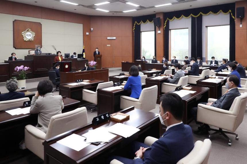 제296회 임시회 제1차 본회의