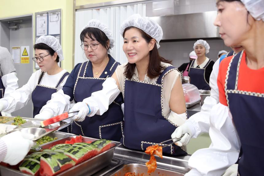 삼계탕 배식봉사