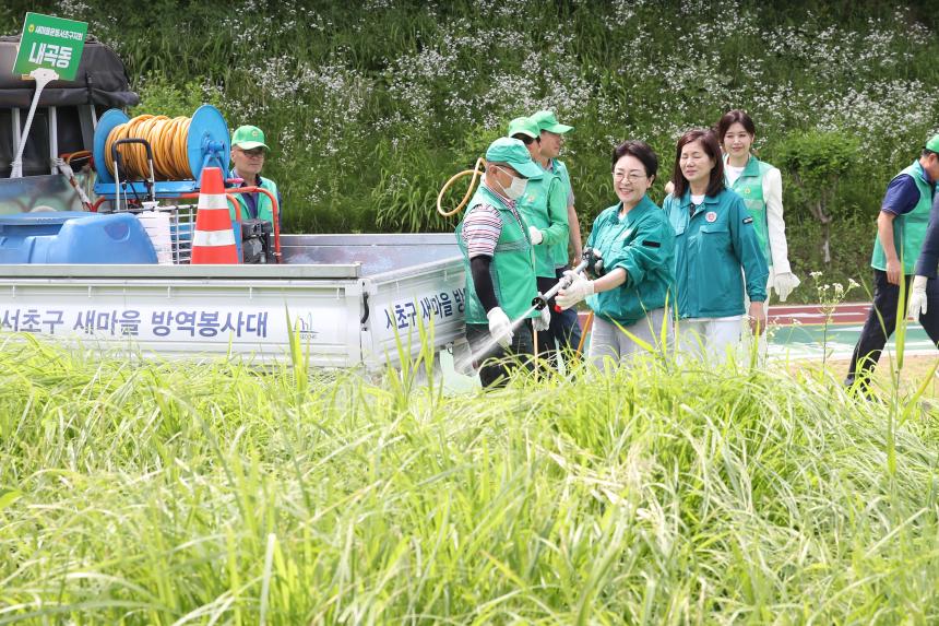 새마을지도자 방역봉사대 발진식